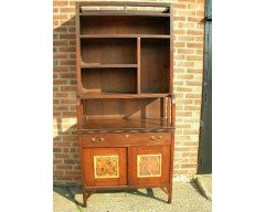 E. W. Godwin an Important Anglo-Japanese Bookcase Painted by Henry Stacy Marks - Thumbnail 2