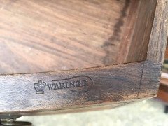 Waring and Gillows, an Exceptional, Bow Fronted Inlaid Display Cabinet - Thumbnail 9