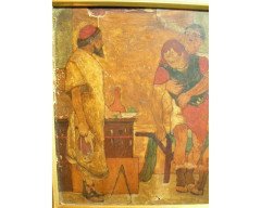 E. W. Godwin an Important Anglo- Japanese Bookcase Painted by Henry Stacy Marks - Thumbnail 6