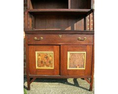 E. W. Godwin an Important Anglo- Japanese Bookcase Painted by Henry Stacy Marks - Thumbnail 13