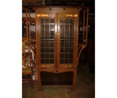Near Pair of Oak Arts & Crafts Bookcases by Liberty and Co. - Thumbnail 5