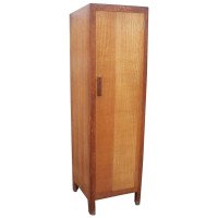 Heals and Son, a 1930s Slim Single Oak Wardrobe or Kitchen Cupboard - Thumbnail 5