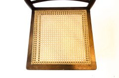 Anglo-Japanese Walnut and Caned Seat Side Chair, Attributed to E W Godwin - Thumbnail 1