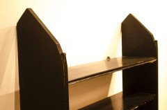 Rare Set of Anglo- Japanese Ebonised Hanging Book Shelves by E. W. Godwin - Thumbnail 5