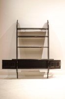 Rare Set of Anglo- Japanese Ebonised Hanging Book Shelves by E. W. Godwin - Thumbnail 4