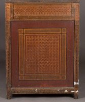 Bruce Talbert Attr, Gillow & Co. a Gothic Revival Polychrome Painted Davenport. - Thumbnail 7