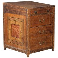 Bruce Talbert for Gillow and Co., attributed – Gothic Revival Polychrome Davenport