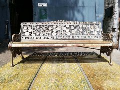 Coalbrookdale Aesthetic Movement Cast Iron Garden Bench, circa 1866 - Thumbnail 2