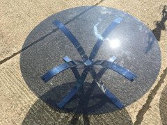 Knut Hesterberg Attri, a Pair of Heavy Gage Modernist, 1970s Chrome Coffee Tables - Thumbnail 3
