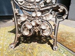 Coalbrookdale Aesthetic Movement Cast Iron Garden Bench, circa 1866 - Thumbnail 16