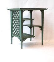 George Watson Edinburgh An Anglo-Japanese Side Table With Original Green Paint  - Thumbnail 3