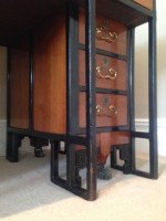 Rare Walnut Desk in the Anglo- Japanese Style Designed by Thomas Jeckyll - Thumbnail 4