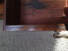Rare Walnut Desk in the Anglo- Japanese Style Designed by Thomas Jeckyll - Thumbnail 5