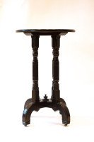 Bruce Talbert attri, for Gillows & Co. An Aesthetic Movement Circular Wine Table - Thumbnail 3