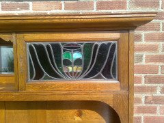 An Arts and Crafts Glasgow Style Oak Sideboard Attributed to G. M. Ellwood - Thumbnail 4