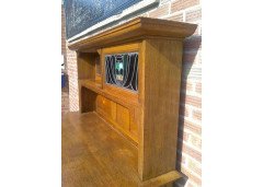 An Arts and Crafts Glasgow Style Oak Sideboard Attributed to G. M. Ellwood - Thumbnail 3