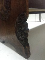 A. W. N. Pugin an Important Oak Gothic Revival Bench From Abney Hall - Thumbnail 8