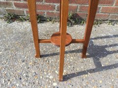 Liberty & Co. A Glasgow School Arts and Crafts Oak Plant Stand - Thumbnail 3