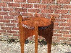 Liberty & Co. A Glasgow School Arts and Crafts Oak Plant Stand - Thumbnail 4