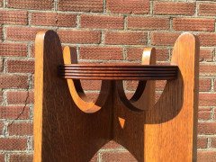 Liberty & Co. A Glasgow School Arts and Crafts Oak Plant Stand - Thumbnail 8