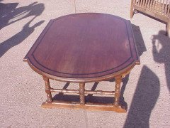Charles Bevan, Marsh, Jones & Cribb an Aesthetic Movement D End Centre Table - Thumbnail 2