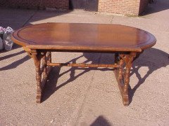 Charles Bevan, Marsh, Jones & Cribb an Aesthetic Movement D End Centre Table - Thumbnail 4