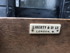 Arts & Crafts Oak Treble Wardrobe with Five Drawers by Liberty & Co. - Thumbnail 10
