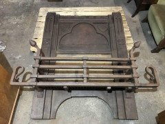 William Burges by Francis Skidmore, a Rare Gothic Revival Cast Iron Fire Insert - Thumbnail 2