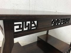 E. W. Godwin Made by Collinson & Lock an Exceptional Anglo Japanese Rosewood Table - Thumbnail 12