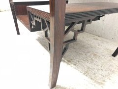 E. W. Godwin Made by Collinson & Lock an Exceptional Anglo Japanese Rosewood Table - Thumbnail 14