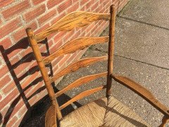 A Cotswold School Arts and Crafts Ash Armchair Attributed to Edward Gardiner - Thumbnail 1
