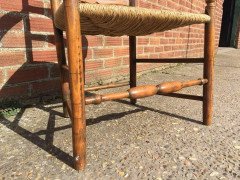 A Cotswold School Arts and Crafts Ash Armchair Attributed to Edward Gardiner - Thumbnail 2