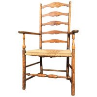 A Cotswold School Arts and Crafts Ash Armchair Attributed to Edward Gardiner - Thumbnail 8