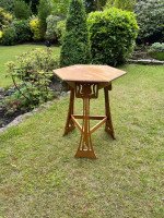 Arts and Crafts Liberty and Co 'Sigebert' Oak Side Table - Thumbnail 2
