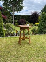 Arts and Crafts Liberty and Co 'Sigebert' Oak Side Table - Thumbnail 3
