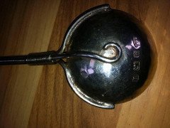 A E Jones, An Arts & Crafts Silver Rat Tail Caddy Spoon - Thumbnail 1