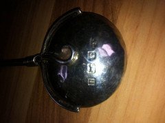 A E Jones, An Arts & Crafts Silver Rat Tail Caddy Spoon - Thumbnail 2