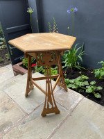Arts and Crafts Liberty and Co 'Sigebert' Oak Side Table - Thumbnail 5