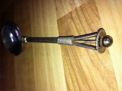 A E Jones, An Arts & Crafts Silver Rat Tail Caddy Spoon - Thumbnail 5