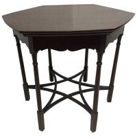 Arts & Crafts Flame Mahogany Center / Side Table in the Style of Charles Spooner - Thumbnail 6