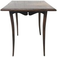 E. W. Godwin Style, a Petite Anglo-Japanese Rosewood Side Table with Splayed Legs