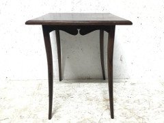 E. W. Godwin Style, a Petite Anglo- Japanese Rosewood Side Table with Splayed Legs - Thumbnail 2