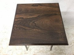 E. W. Godwin Style, a Petite Anglo- Japanese Rosewood Side Table with Splayed Legs - Thumbnail 4
