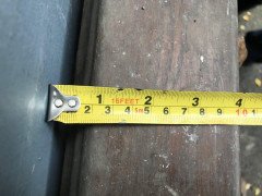 Gothic Revival Cast Iron Gate with Both Side Railings & Geometric Decoration - Thumbnail 7