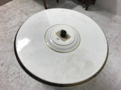 Rare Anglo-Japanese Side Table with the Original Royal Worcester Porcelain Plate - Thumbnail 7