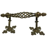A W N Pugin attri, A single brass door handle from the Palace of Westminster - Thumbnail 1