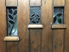 M. H. Baillie Scott. an Exceptional Set of Arts & Crafts Exterior / Interior Doors - Thumbnail 10