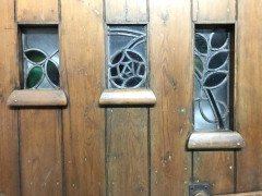 M. H. Baillie Scott. an Exceptional Set of Arts & Crafts Exterior / Interior Doors - Thumbnail 11