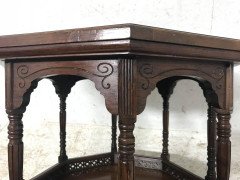 E. W. Godwin (attributed). an Anglo- Japanese Rosewood Eight Leg Table - Thumbnail 4