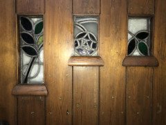 M. H. Baillie Scott. an Exceptional Set of Arts & Crafts Exterior / Interior Doors - Thumbnail 13